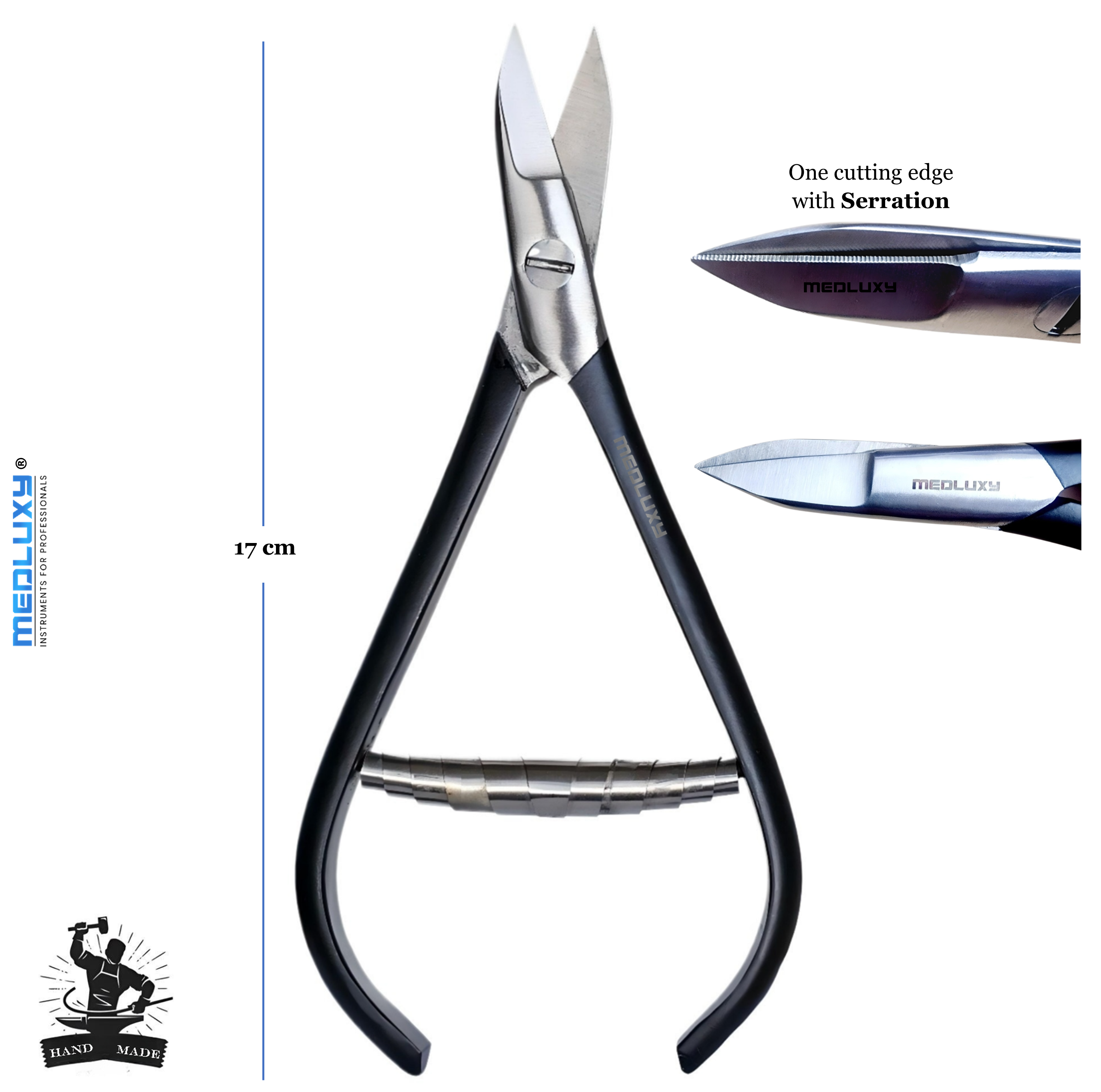 Medluxy - Latoenschaar - Goudsmitschaar - Rechte bek - 17 cm -MH0020